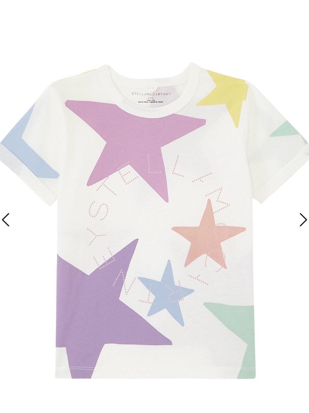 STELLA MCCARTNEY Kids Star Logo T-Shirt size 10